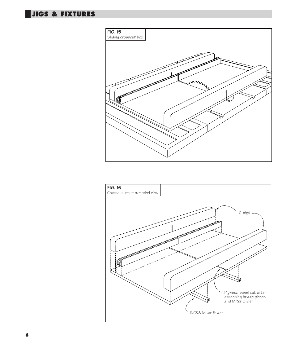 Jigs & fixtures | INCRA Track & Shop Stop User Manual | Page 6 / 8