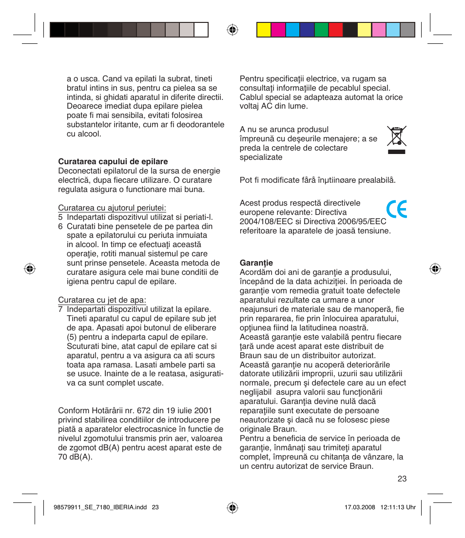 Braun 7185 User Manual | Page 22 / 27
