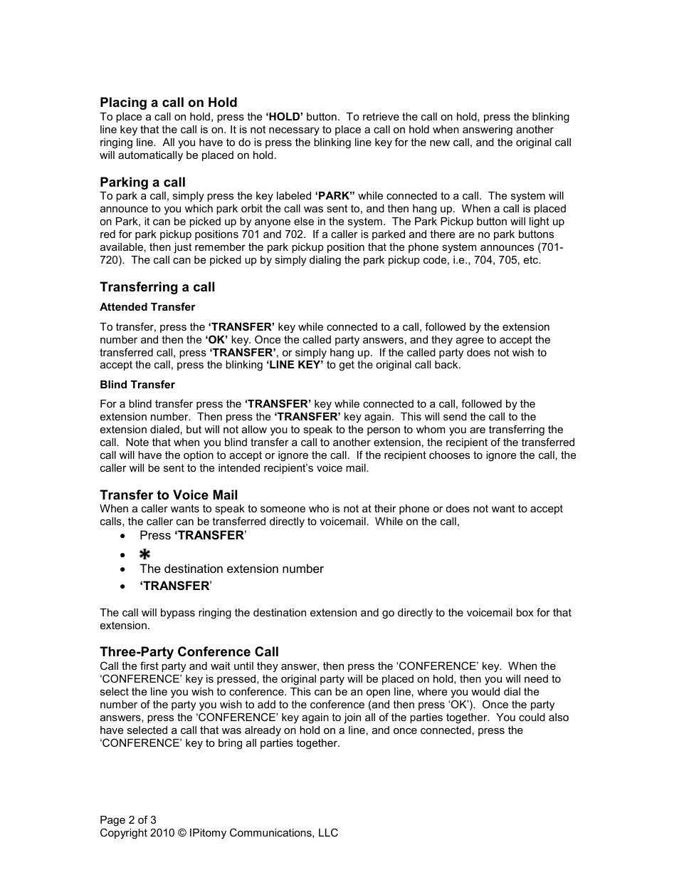 IPitomy IP120 Quick Guide User Manual | Page 2 / 3