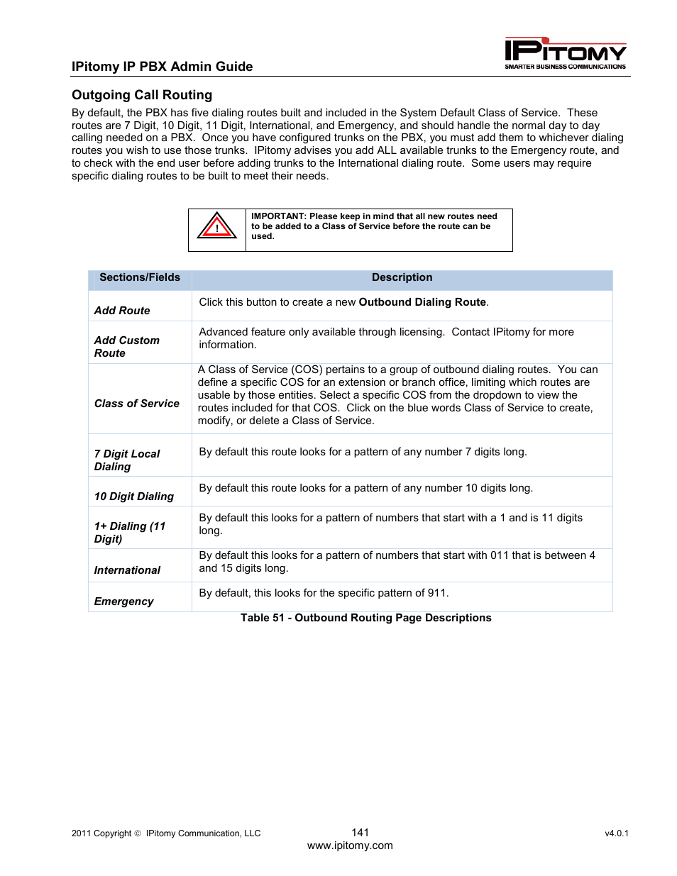 IPitomy IP1100+ PBX Administrator Guide User Manual | Page 159 / 259