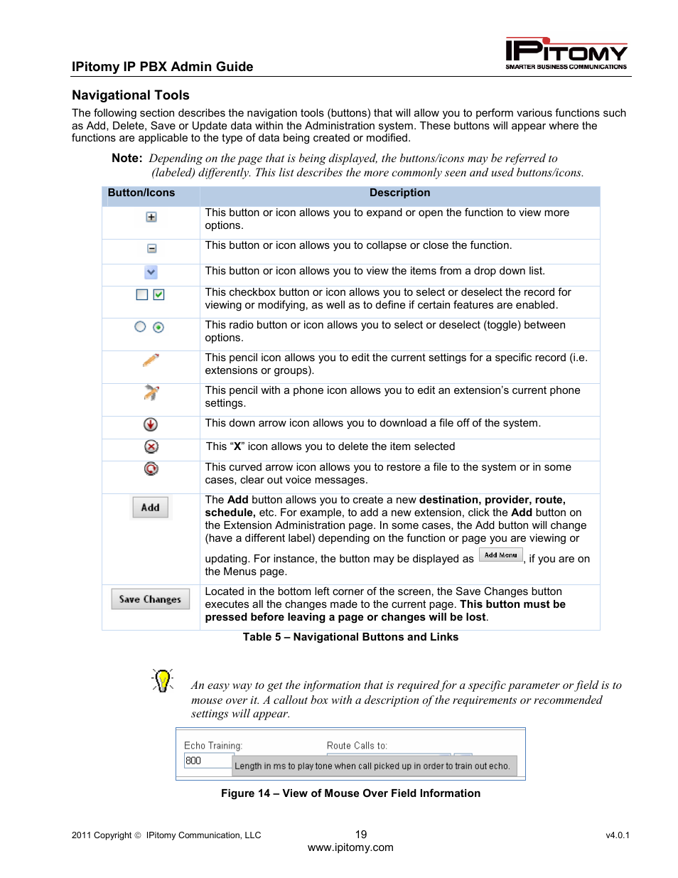 IPitomy IP1100+ PBX Administrator Guide User Manual | Page 37 / 259