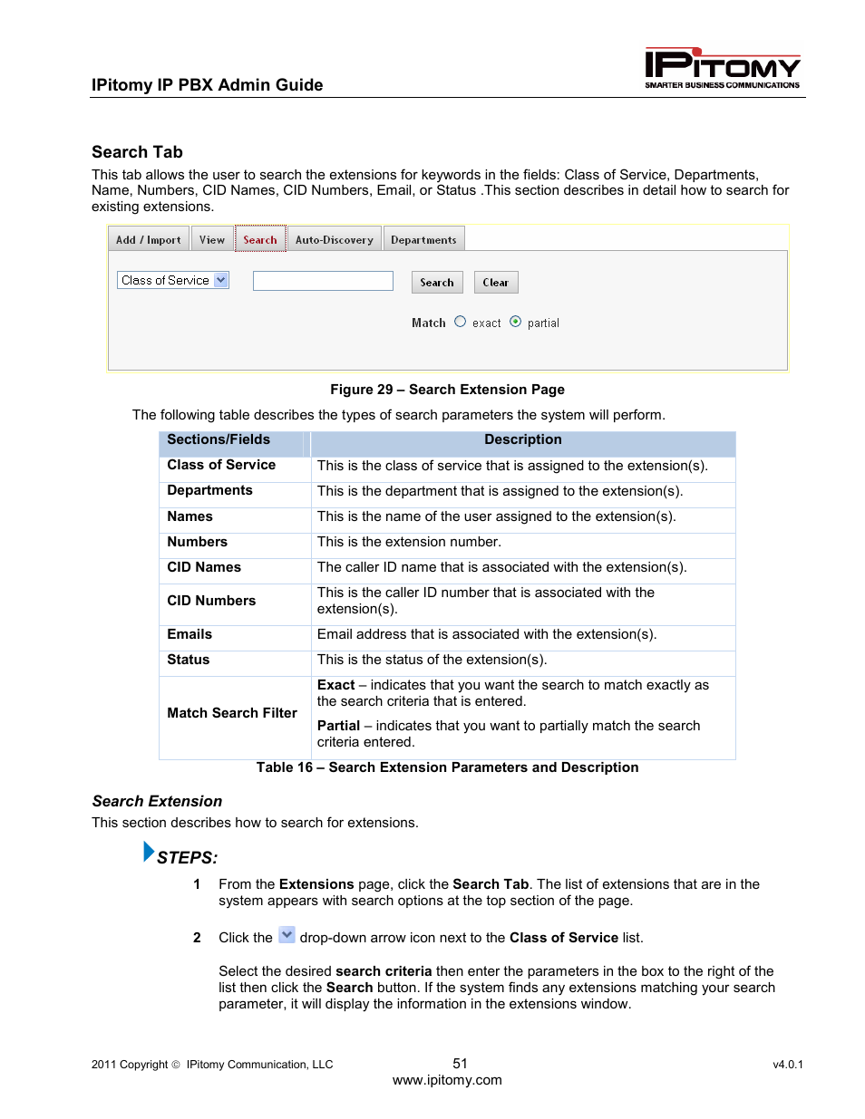 IPitomy IP1100+ PBX Administrator Guide User Manual | Page 69 / 259