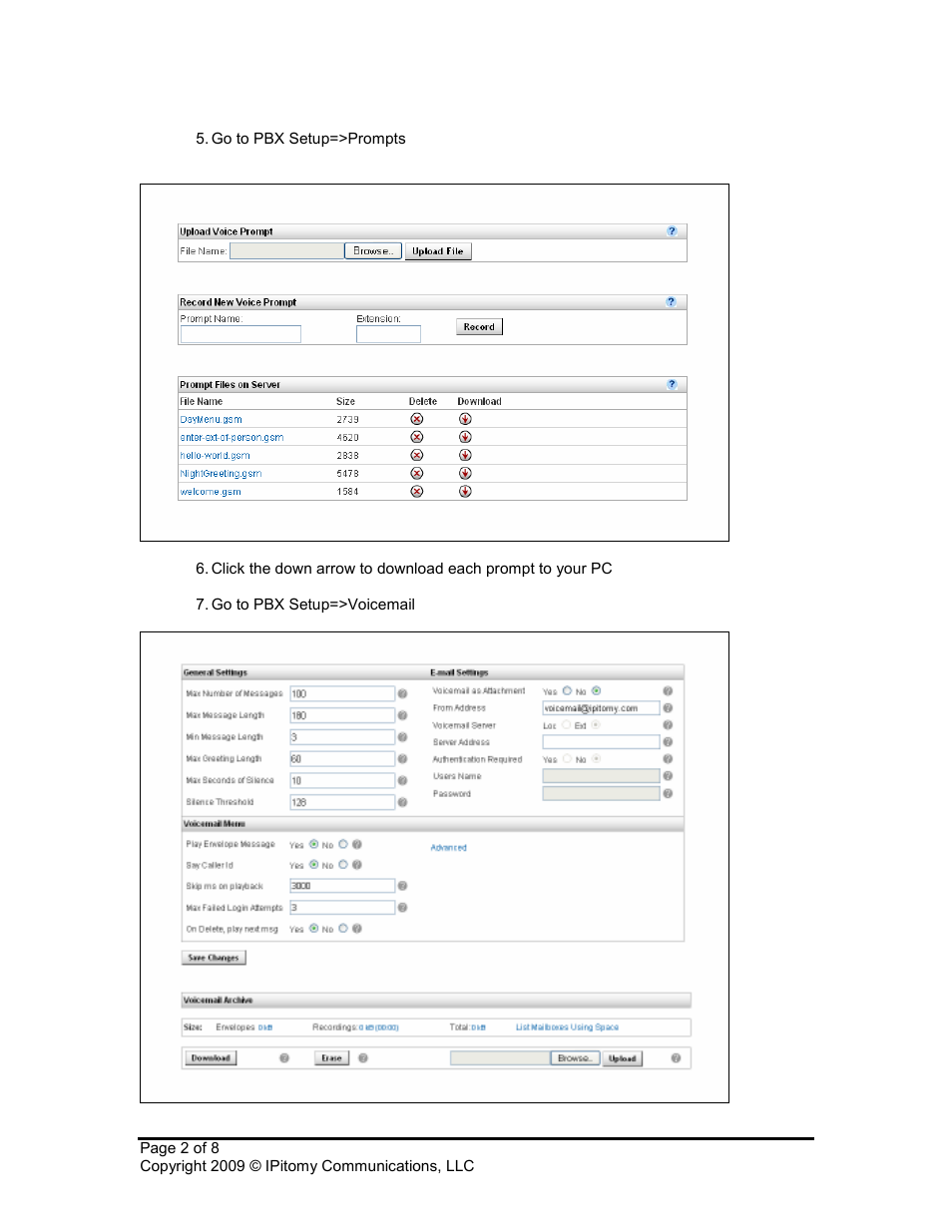 IPitomy IP1000 Upgrade Guide User Manual | Page 2 / 8