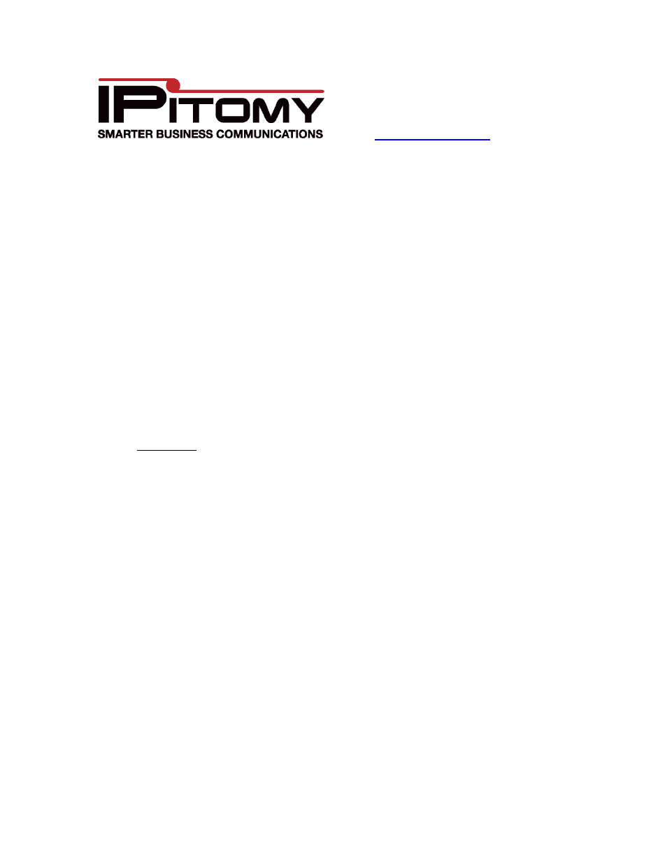 IPitomy IP400 Quick Start Guide User Manual | 6 pages