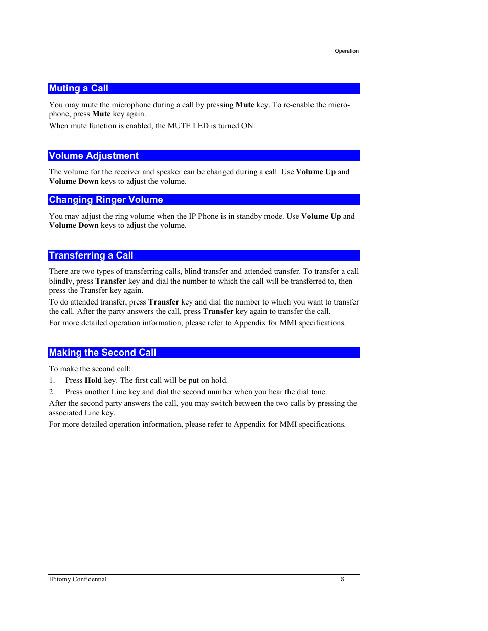 IPitomy IP550 User Manual Ver.1 User Manual | Page 13 / 117