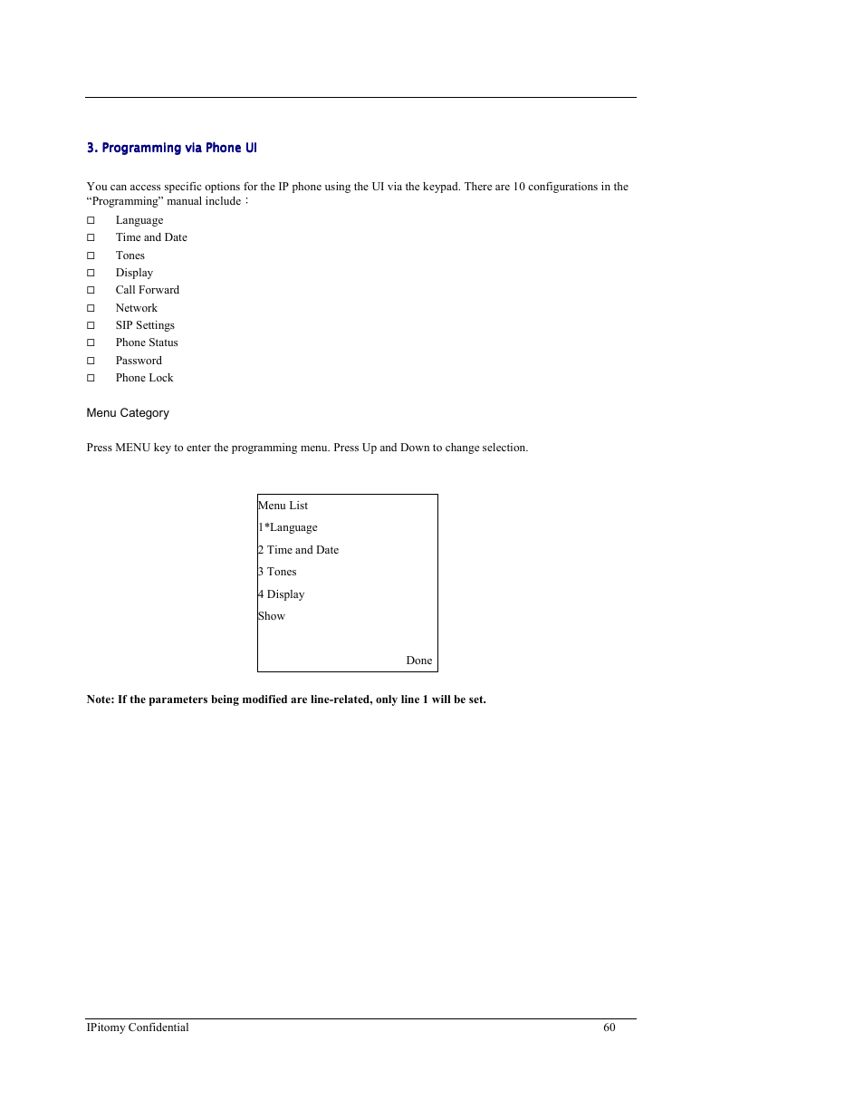 IPitomy IP550 User Manual Ver.1 User Manual | Page 65 / 117