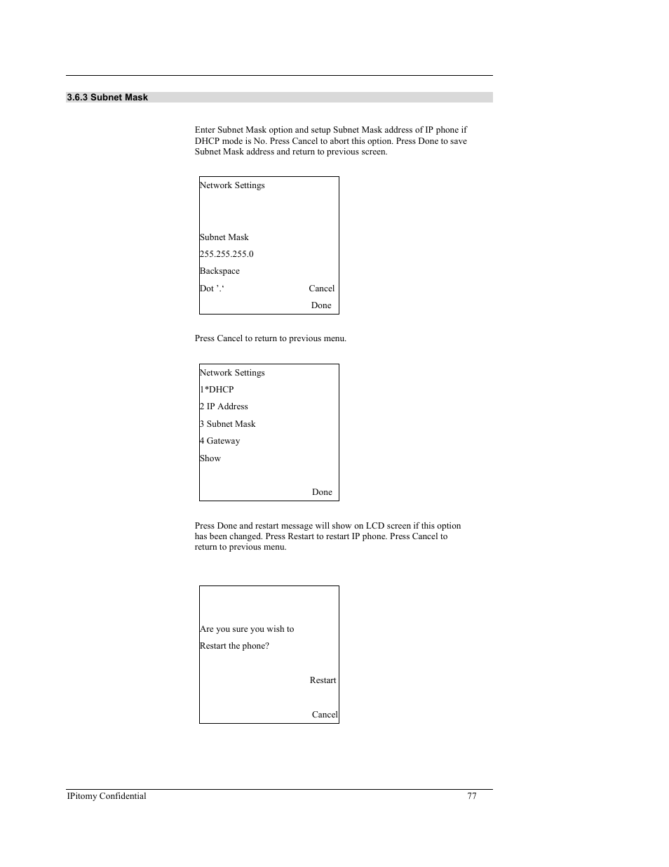 IPitomy IP550 User Manual Ver.1 User Manual | Page 82 / 117