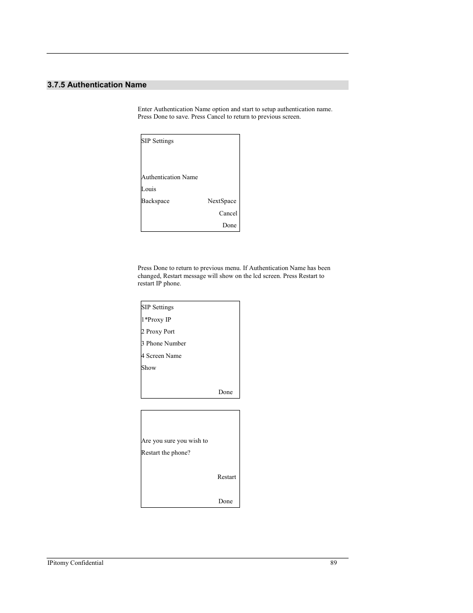 IPitomy IP550 User Manual Ver.1 User Manual | Page 94 / 117