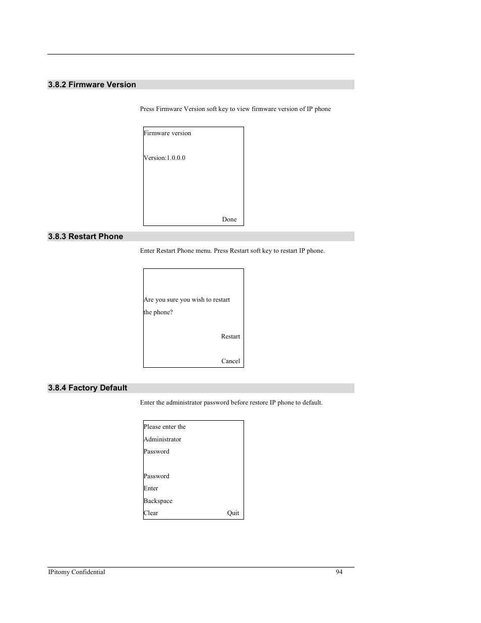 IPitomy IP550 User Manual Ver.1 User Manual | Page 99 / 117