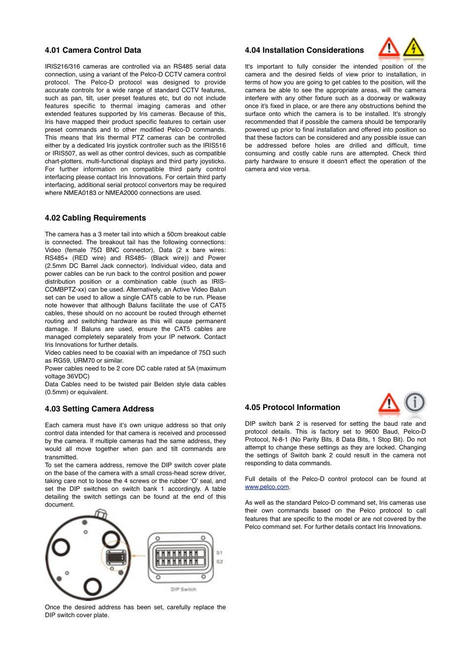 I.R.I.S. 316 User Manual | Page 6 / 16