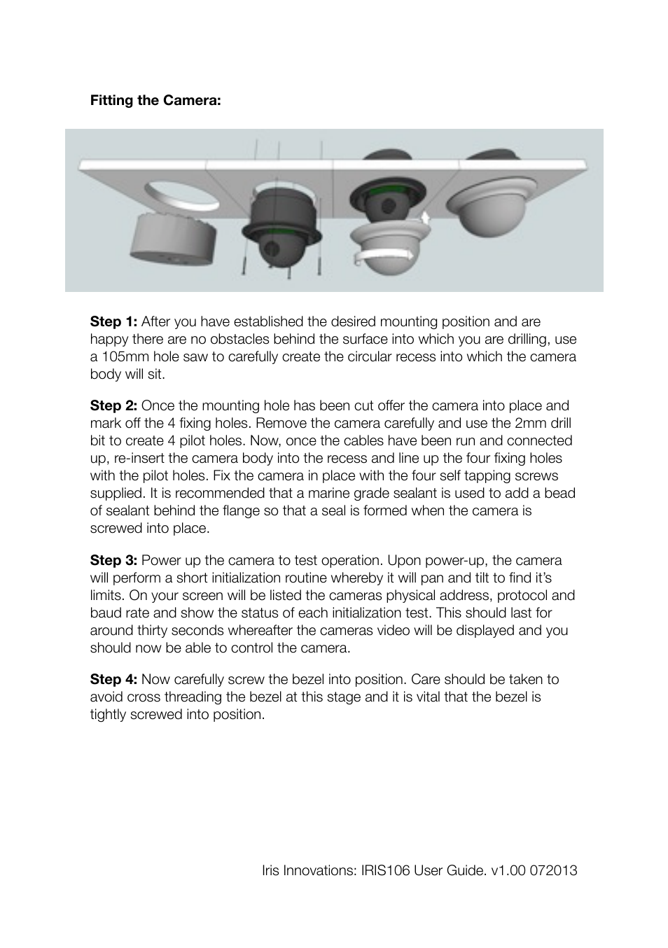 I.R.I.S. 106 User Manual | Page 9 / 16