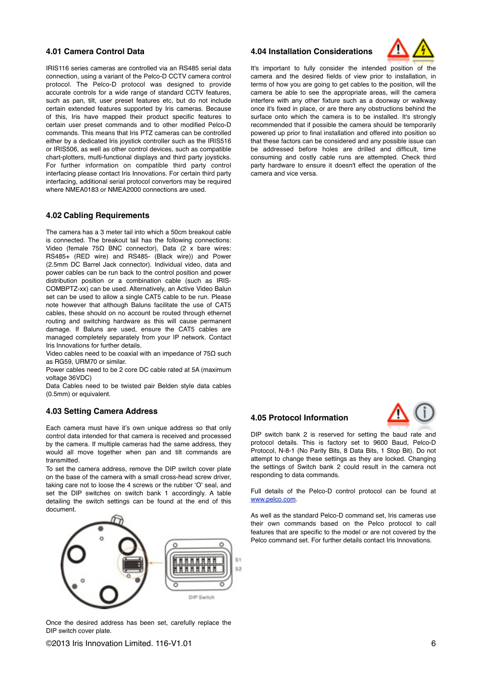 I.R.I.S. 118 User Manual | Page 6 / 16