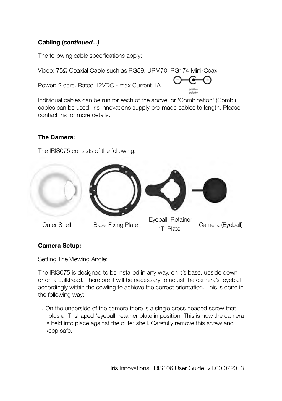 I.R.I.S. 075 User Manual | Page 6 / 12