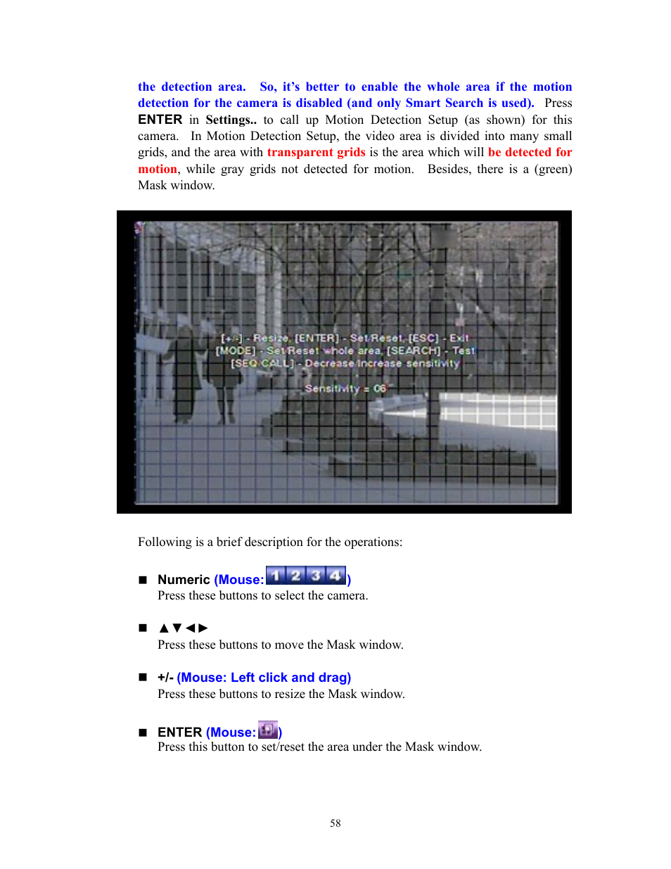 I.R.I.S. 808 Digital Video Recorder User Manual | Page 58 / 147