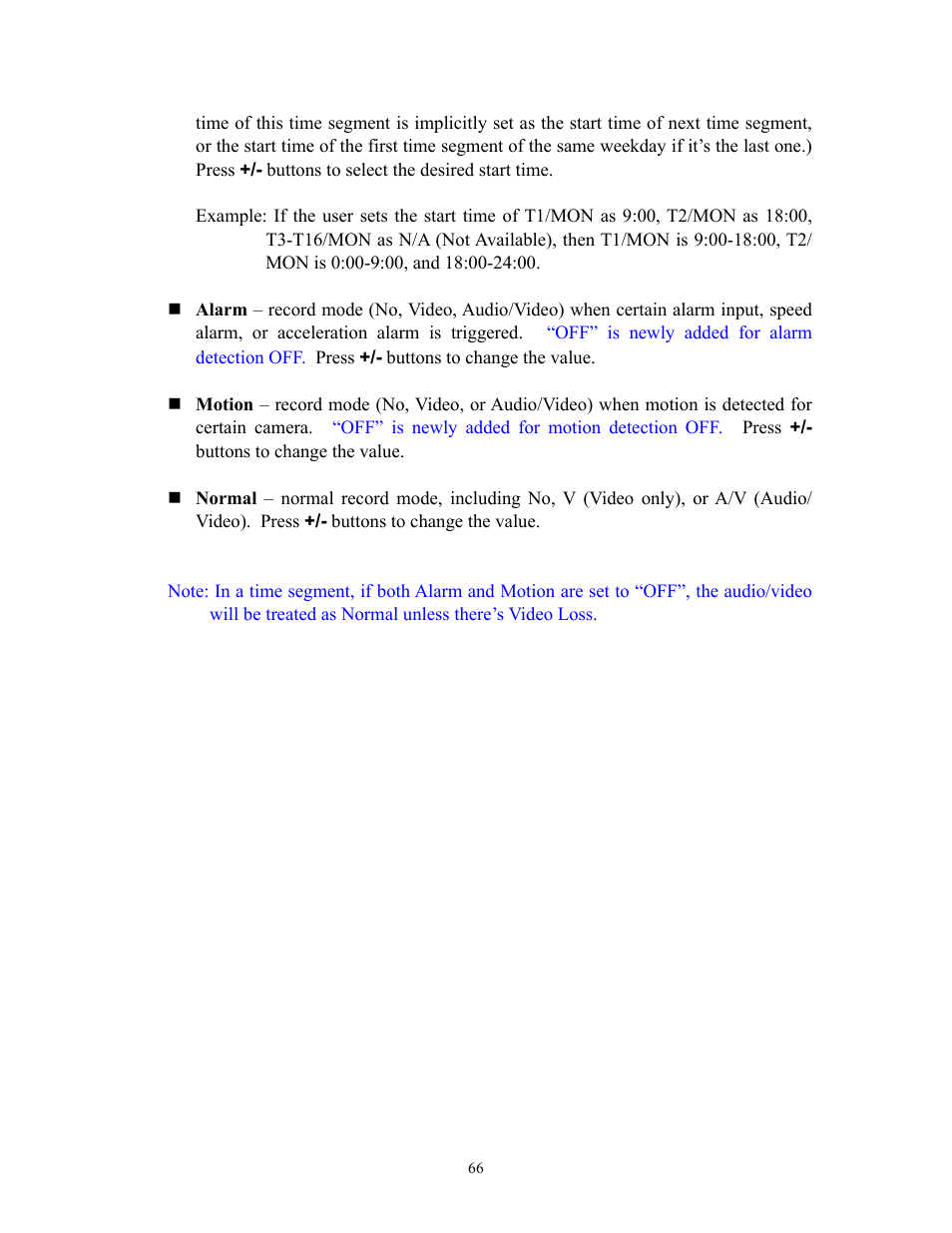 I.R.I.S. 808 Digital Video Recorder User Manual | Page 66 / 147