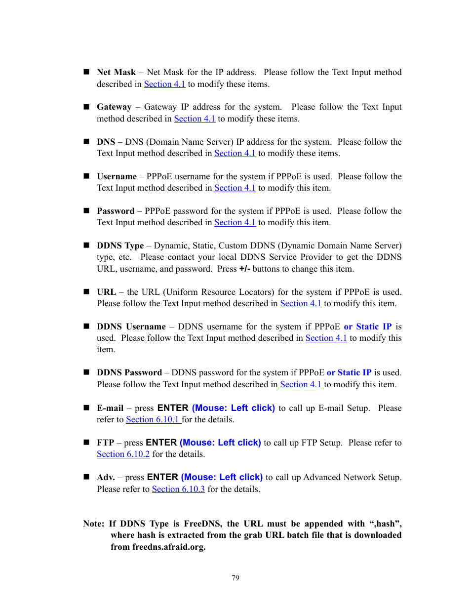 I.R.I.S. 808 Digital Video Recorder User Manual | Page 79 / 147