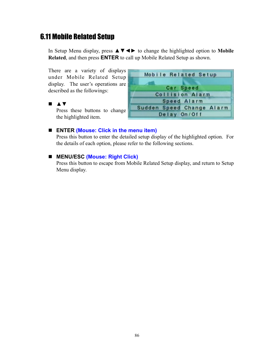 11 mobile related setup | I.R.I.S. 808 Digital Video Recorder User Manual | Page 86 / 147