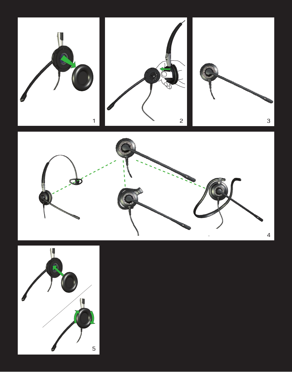 Jabra BIZ 2400 Quick Start Guide User Manual | Page 2 / 4