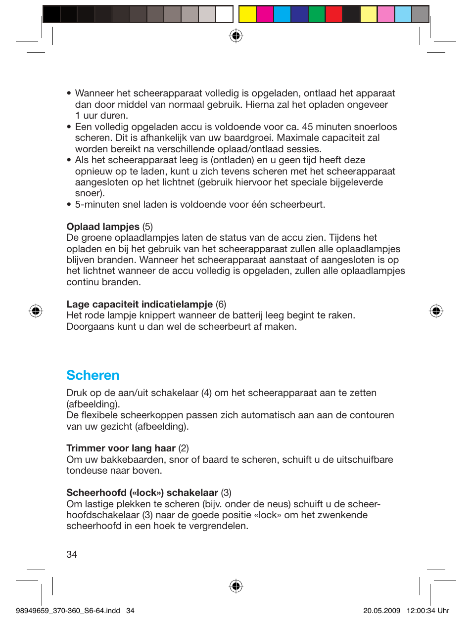 Scheren | Braun 370 User Manual | Page 33 / 61