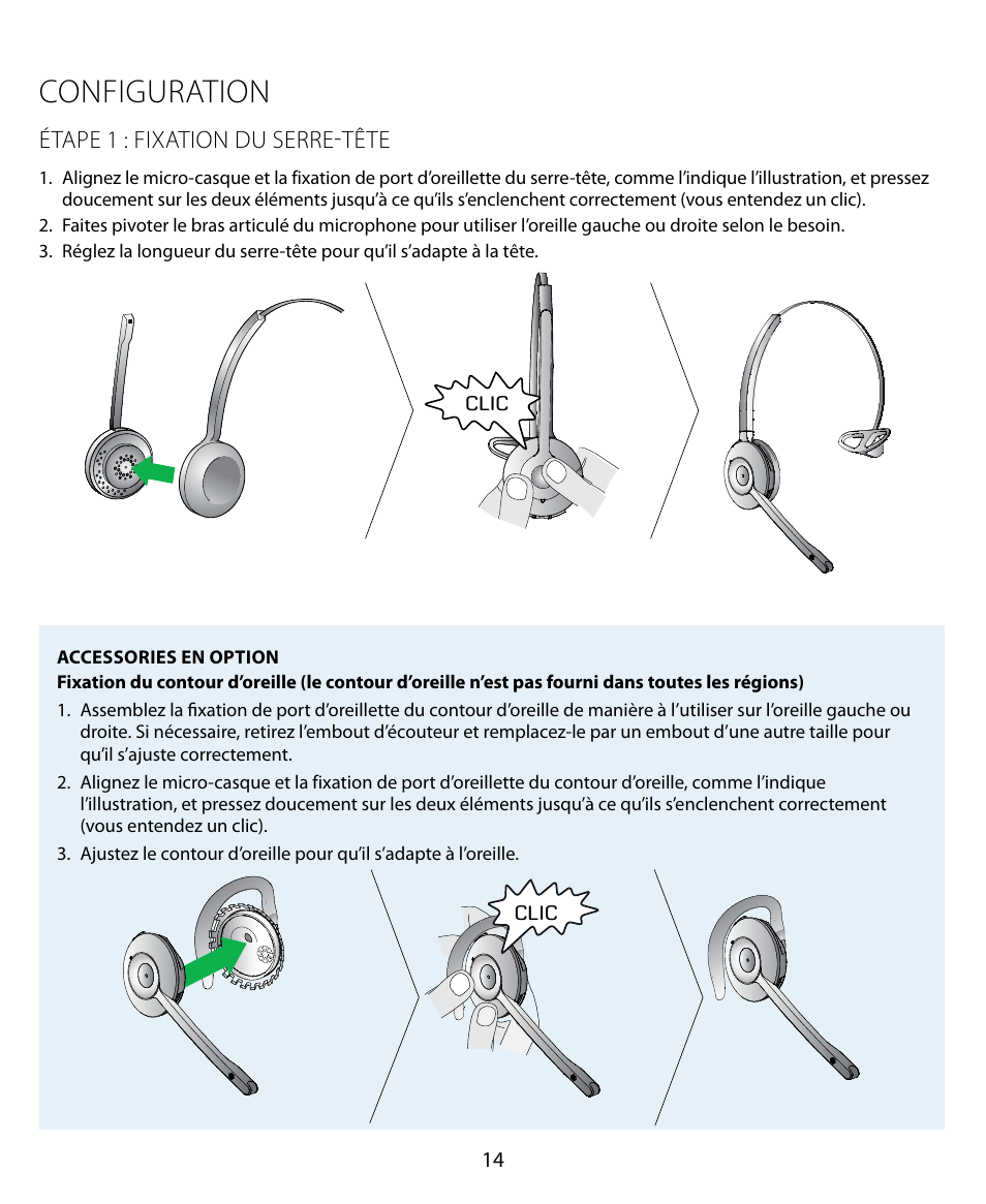 Configuration | Jabra PRO 920 Quick Start Guide User Manual | Page 18 / 55