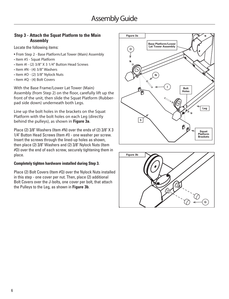 Assembly guide | Bowflex Sport Home Gym User Manual | Page 8 / 24