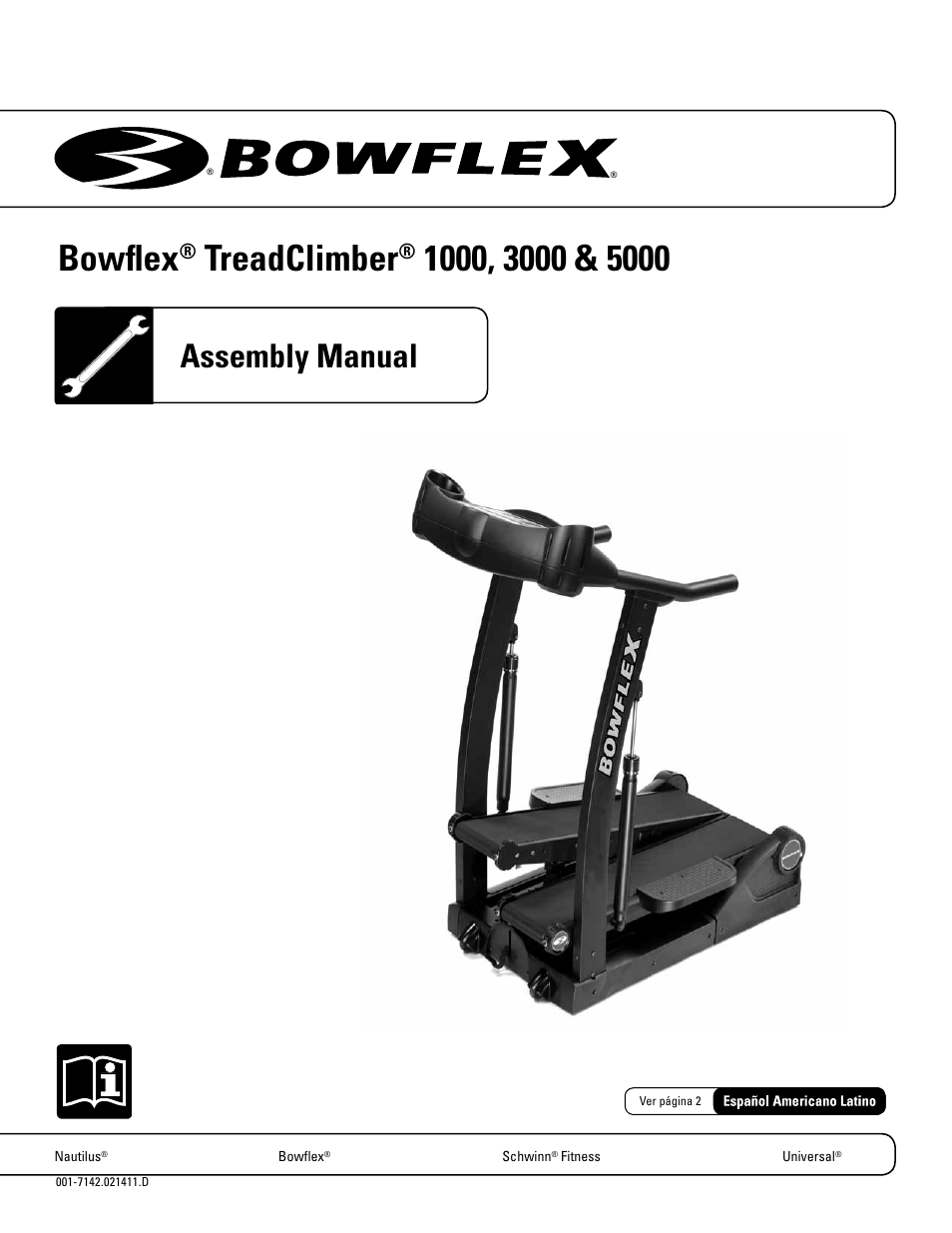 Bowflex TreadClimber 3000 User Manual | 28 pages