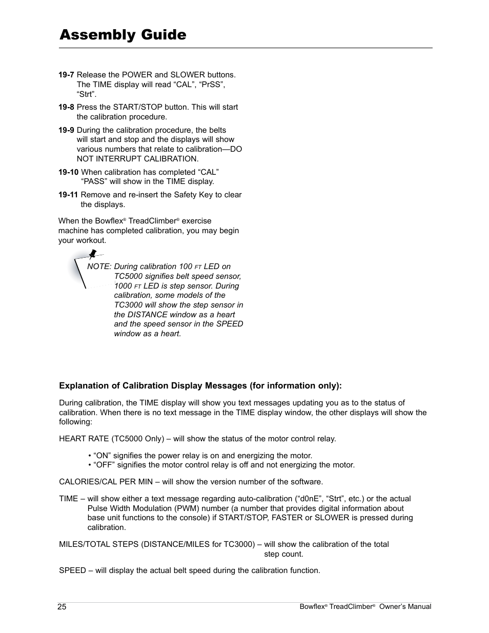 Assembly guide | Bowflex TreadClimber TC5000 User Manual | Page 28 / 69