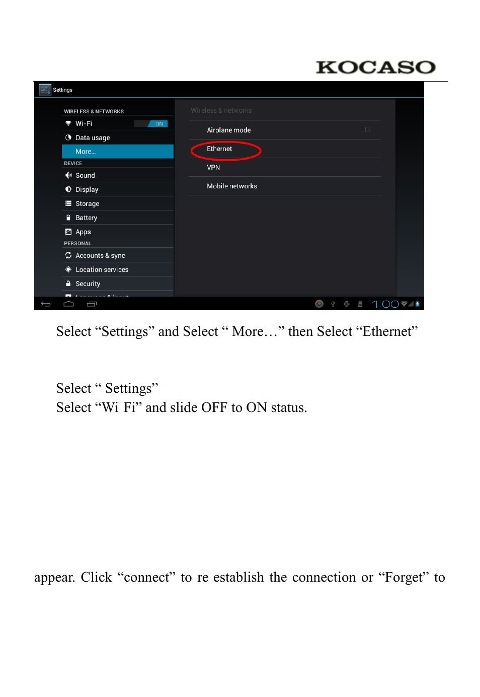 KOCASO M1052 User Manual | Page 8 / 21
