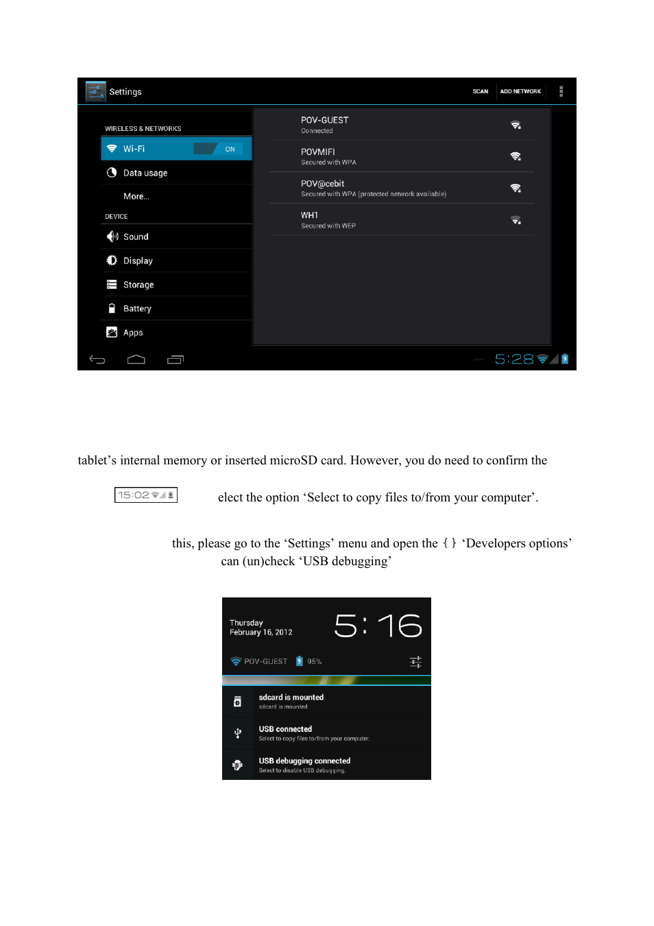 3 connecting the tablet to your pc | KOCASO M1070 User Manual | Page 11 / 14