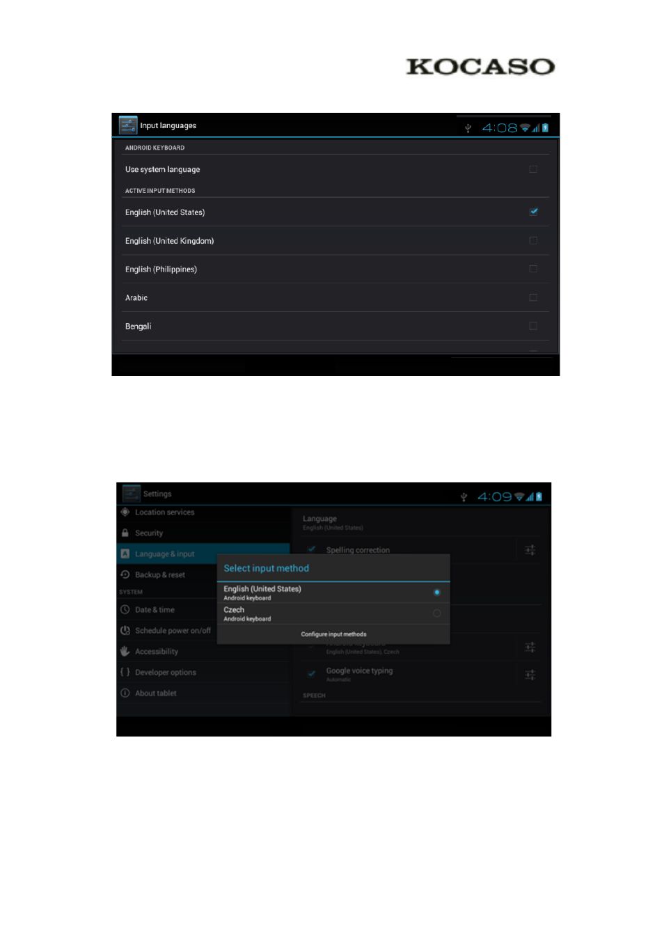 15 backup and reset | KOCASO M776 User Manual | Page 46 / 69