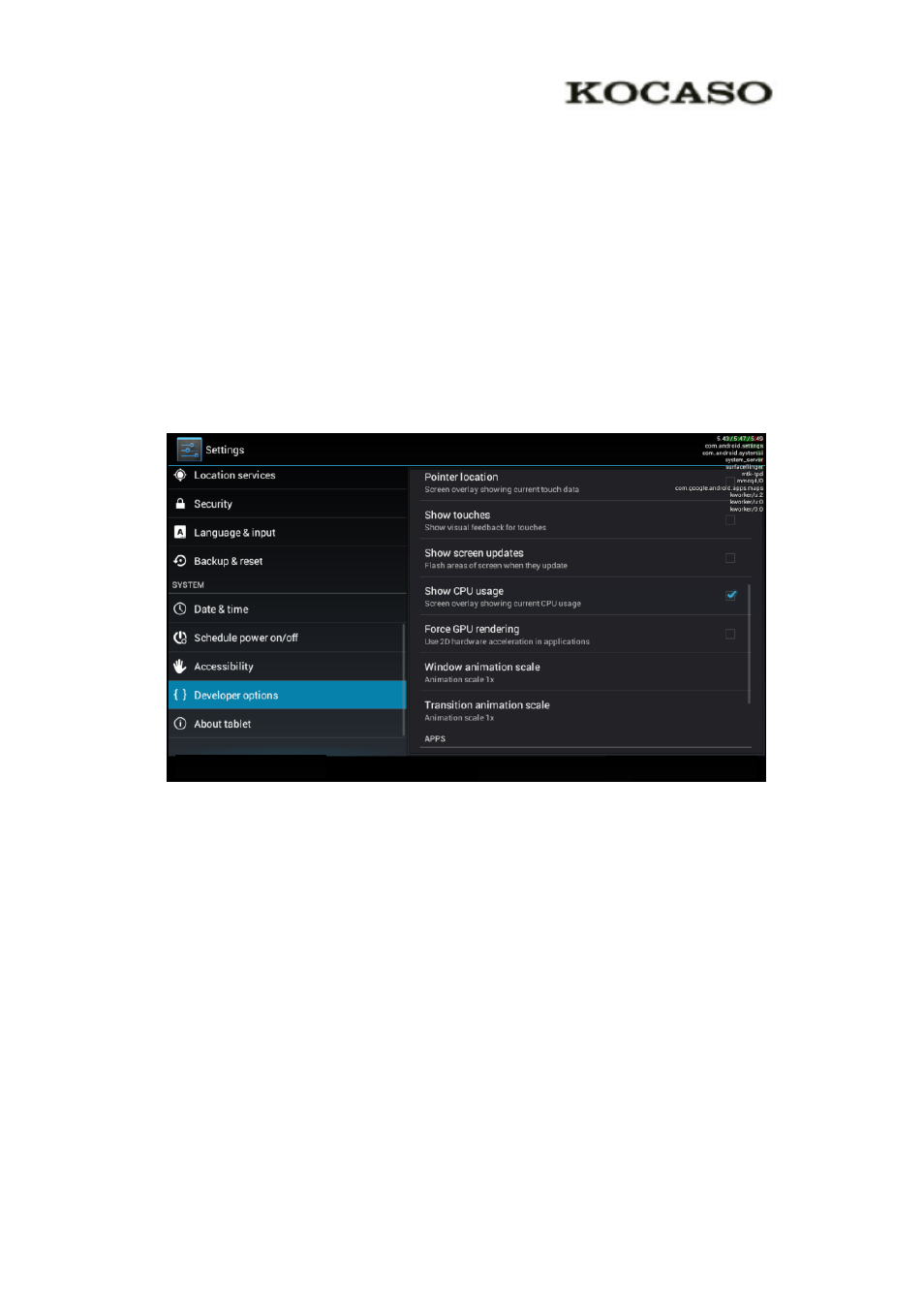 20 about tablet | KOCASO M776 User Manual | Page 50 / 69