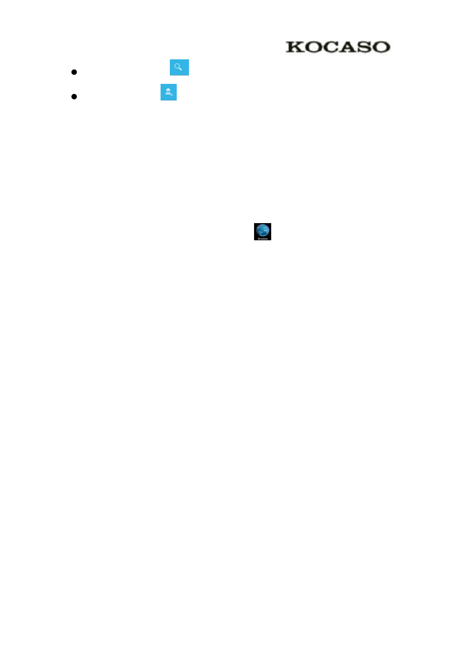 6 internet, 1 browser | KOCASO M776 User Manual | Page 58 / 69
