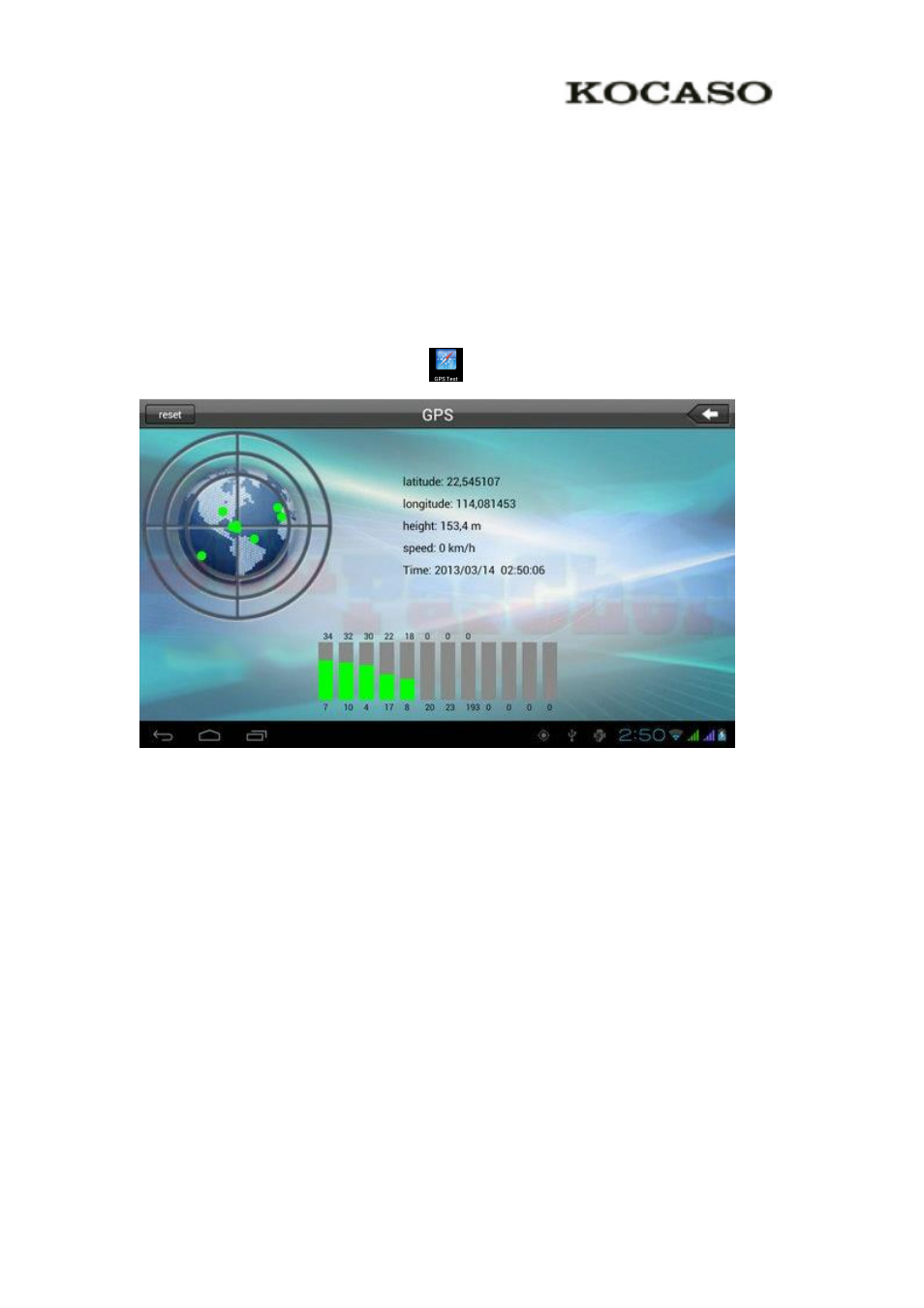 7 gps function, 1 gps navigation | KOCASO M776 User Manual | Page 62 / 69