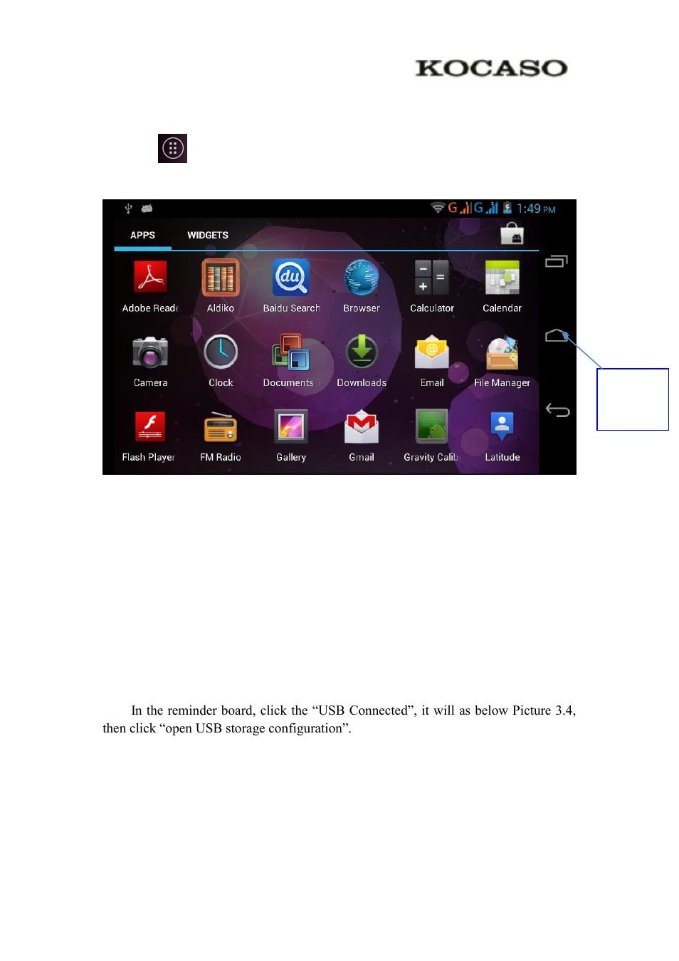 6 visit application procedures, 7 usb connection | KOCASO M776H User Manual | Page 11 / 69