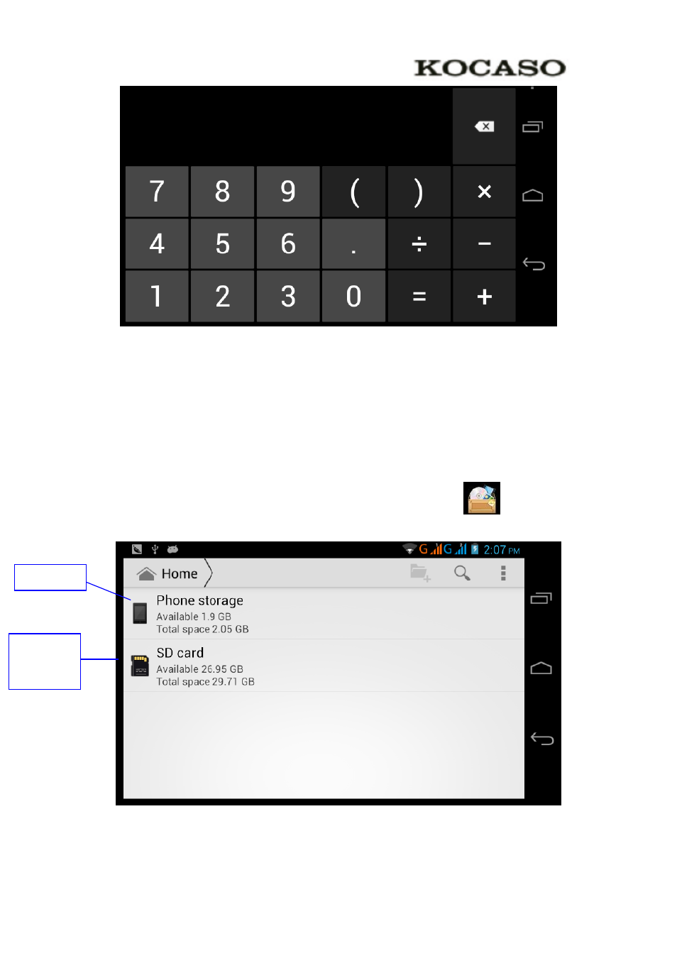 3 file manager | KOCASO M776H User Manual | Page 64 / 69
