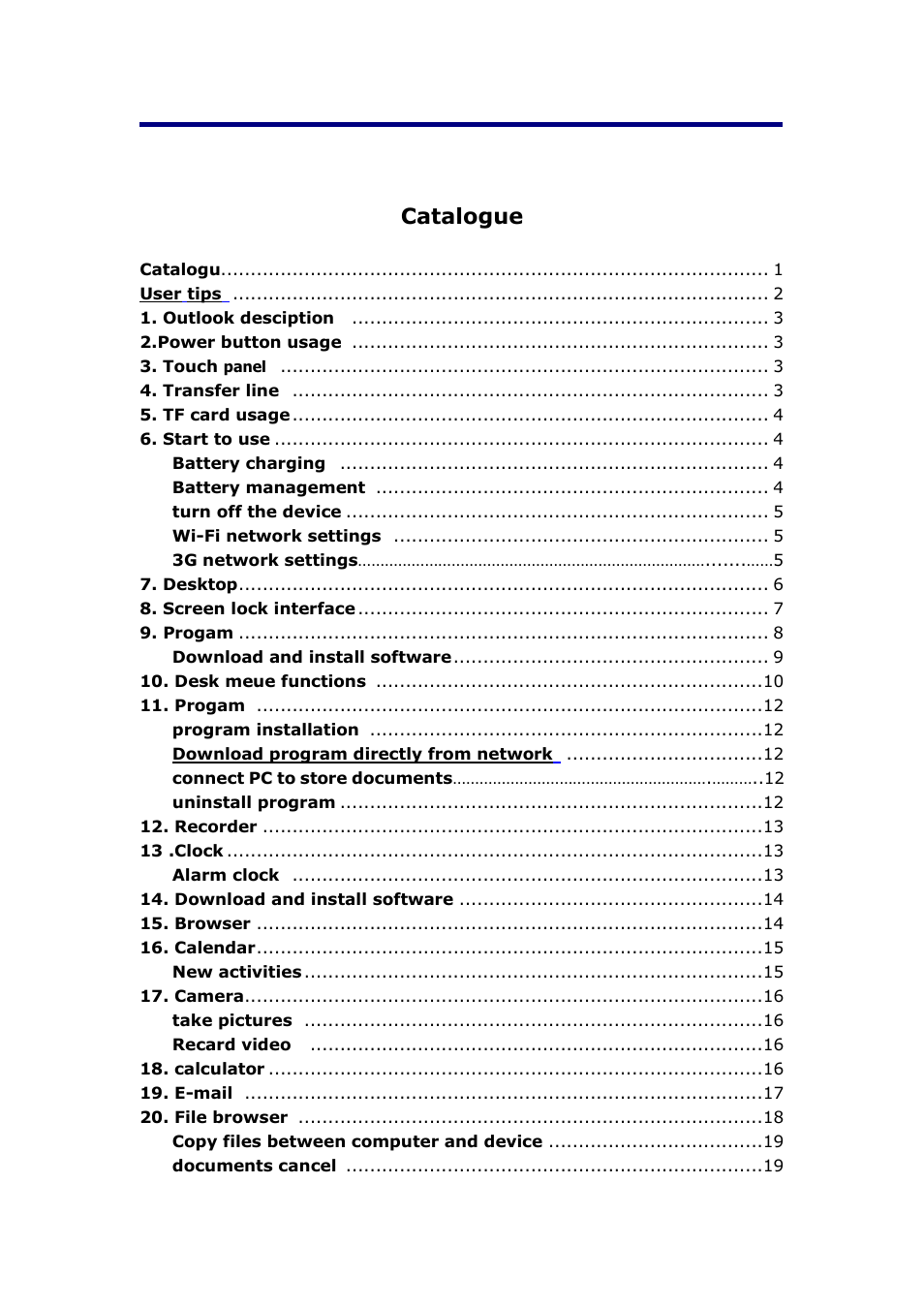 KOCASO NB1016 User Manual | 27 pages