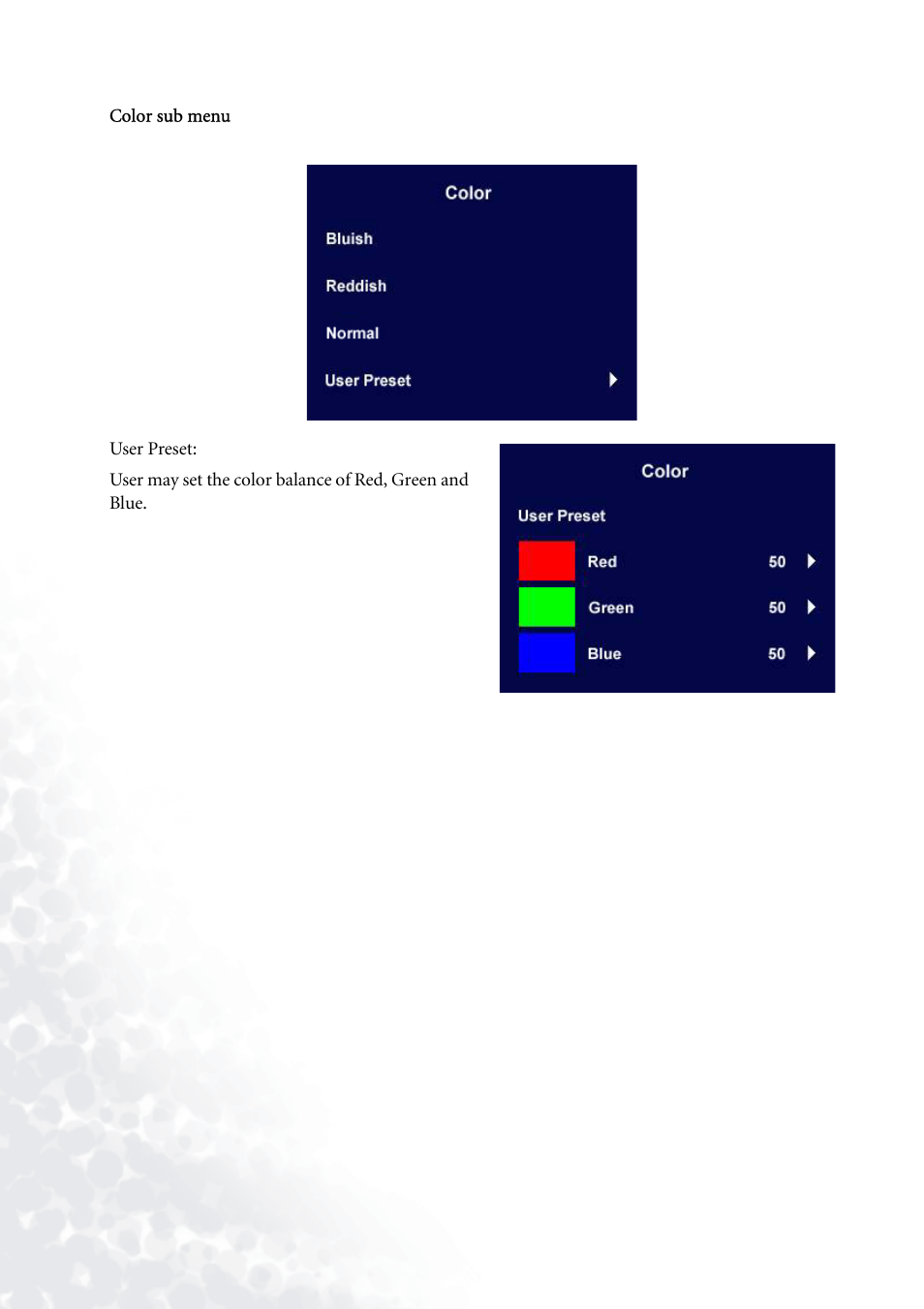 BenQ FP71G+ User Manual | Page 23 / 32