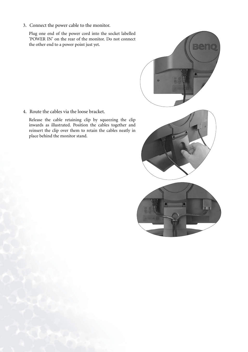 BenQ FP71G+ User Manual | Page 7 / 32