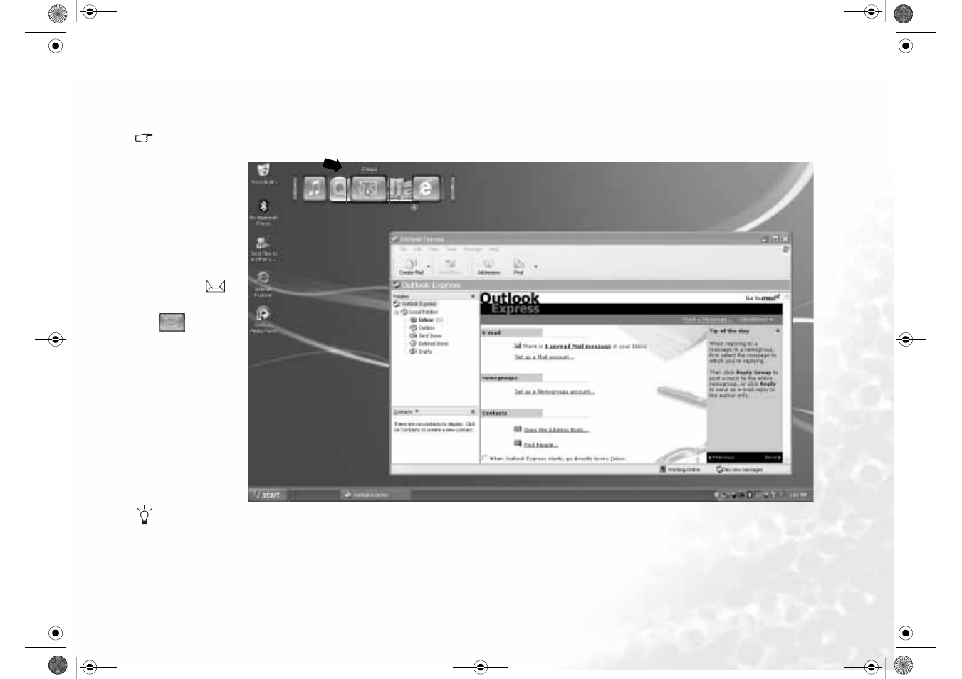 Sending and receiving e-mail | BenQ S52 User Manual | Page 15 / 56