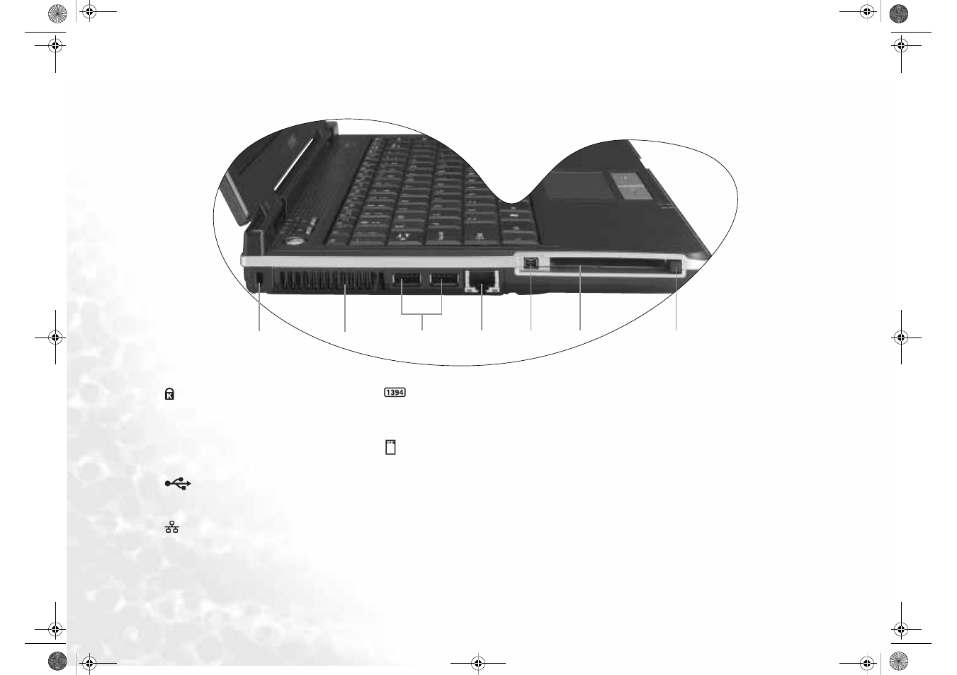 Left side view | BenQ S52 User Manual | Page 6 / 56