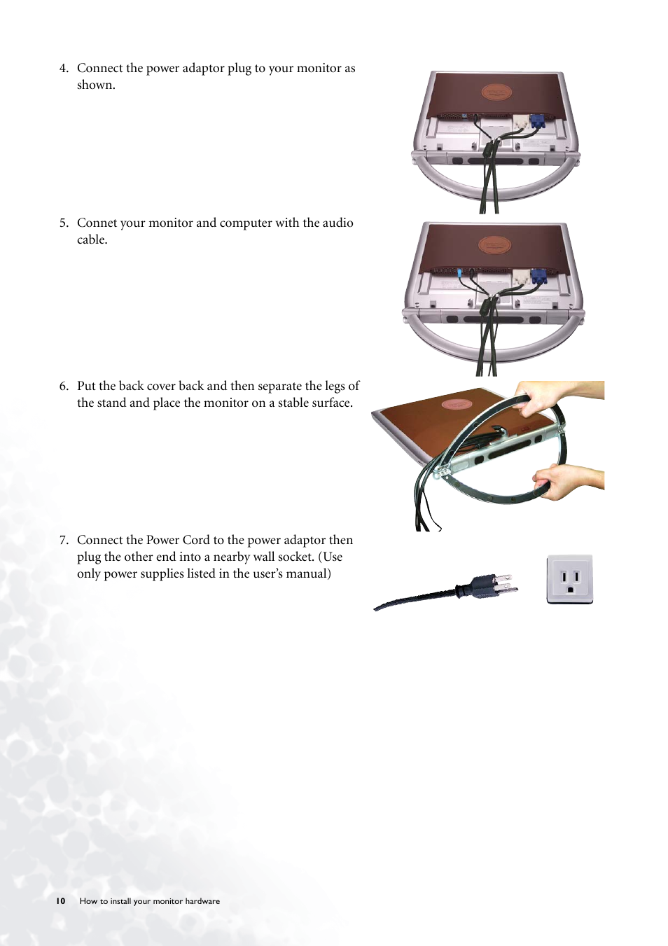 BenQ FP785 User Manual | Page 10 / 56