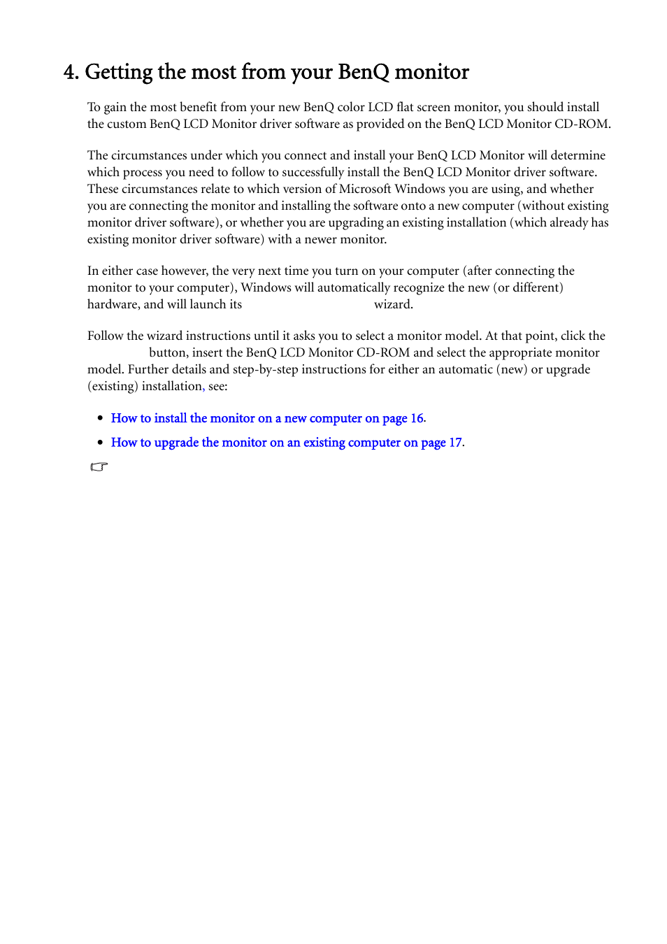 Getting the most from your benq monitor | BenQ LCD Monitor XL2410T User Manual | Page 15 / 40