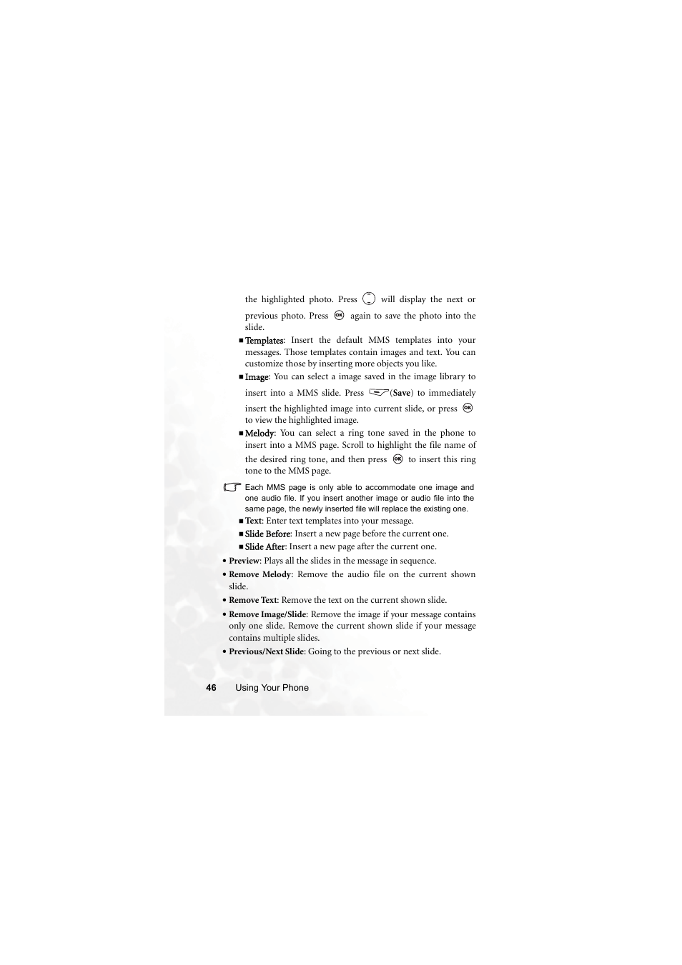 BenQ M315 User Manual | Page 58 / 110