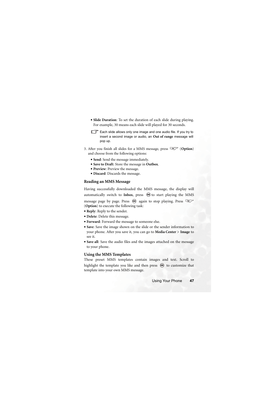 BenQ M315 User Manual | Page 59 / 110