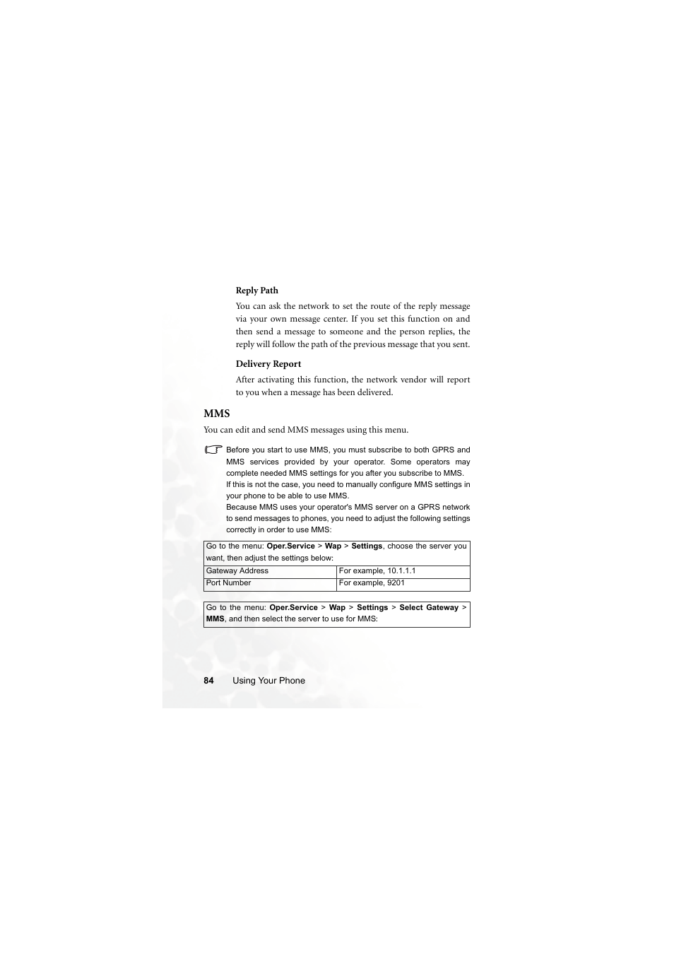 Reply path | BenQ S700 User Manual | Page 100 / 202