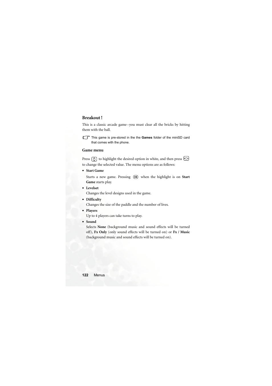 Breakout | BenQ S700 User Manual | Page 138 / 202