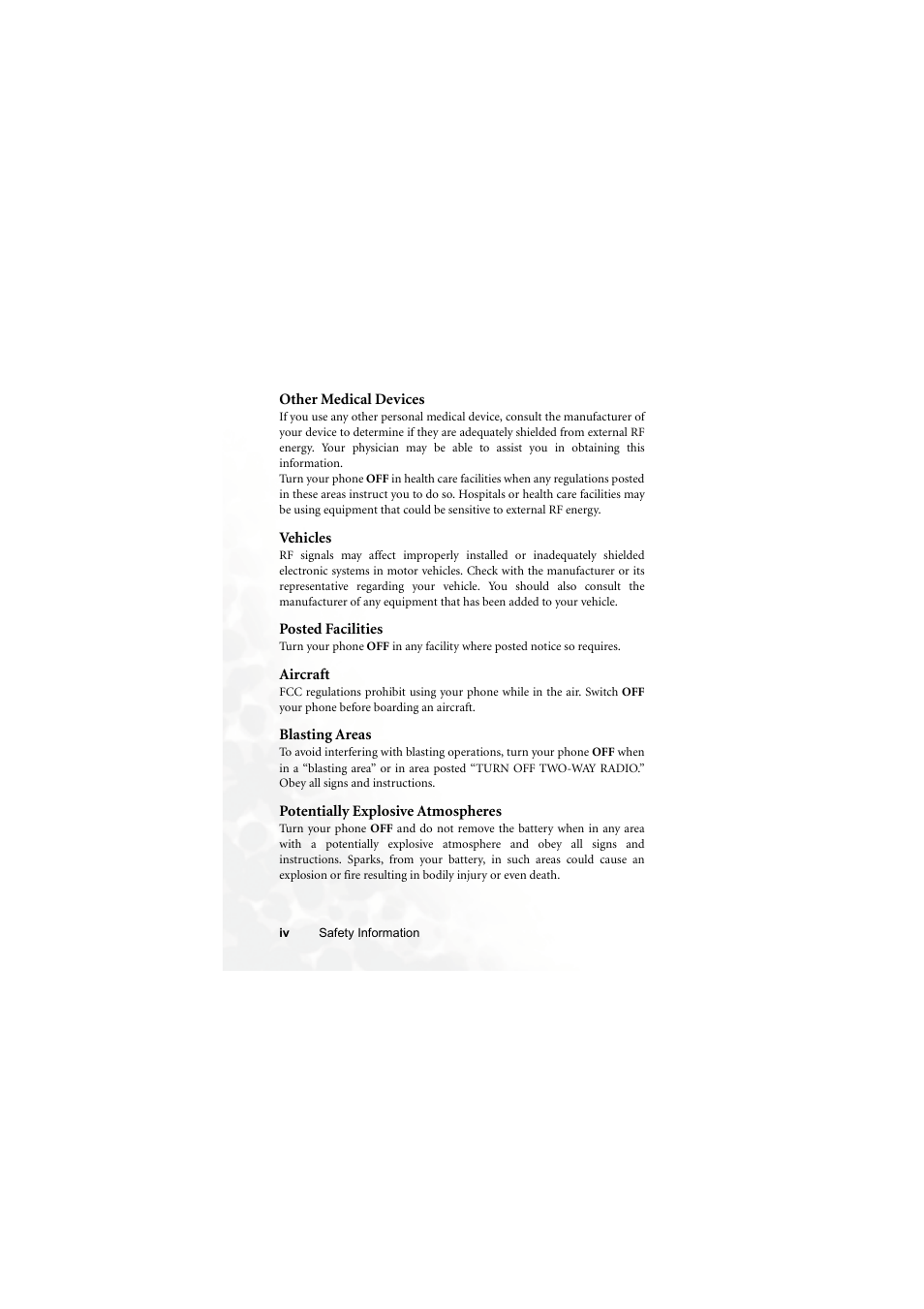 BenQ S700 User Manual | Page 6 / 202