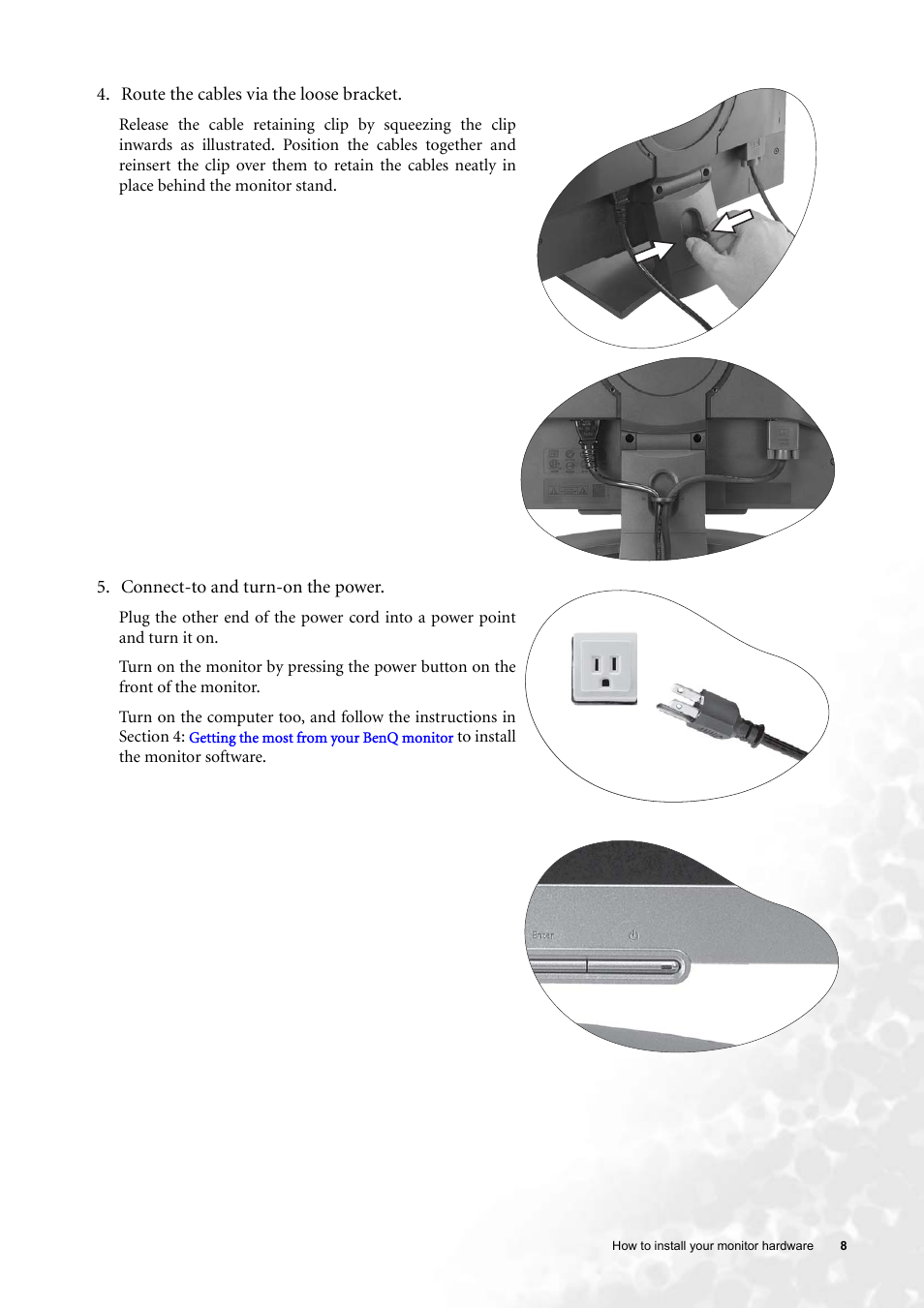 BenQ FP91GP User Manual | Page 8 / 36