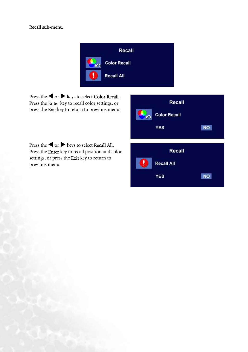 BenQ FP73G User Manual | Page 30 / 36