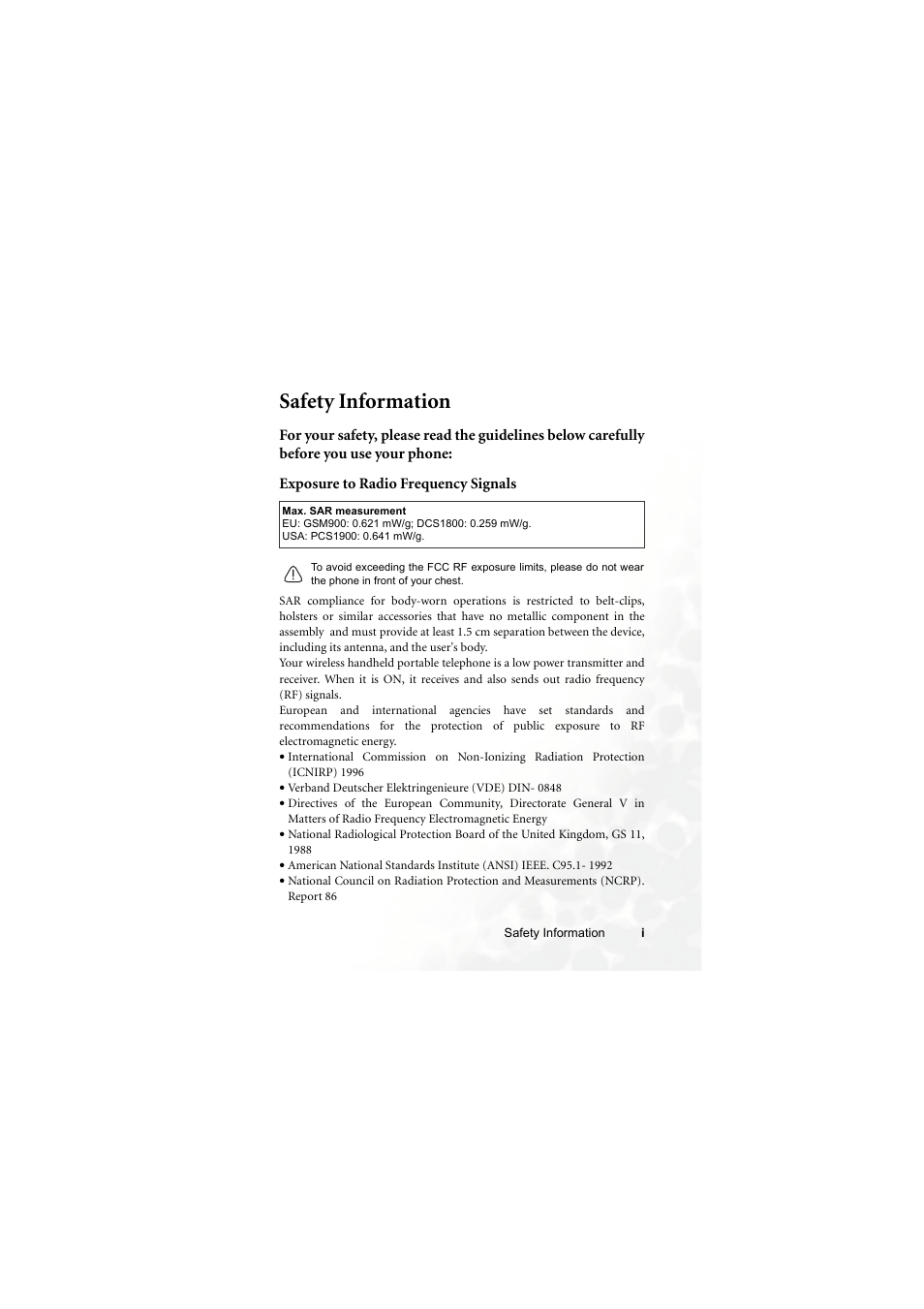 Safety information | BenQ M300 User Manual | Page 3 / 138